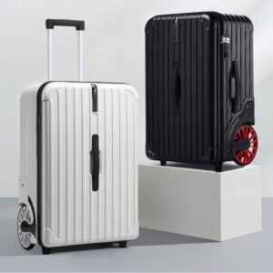 New design Hard Case Luggage With Big Wheels TSA Lock
