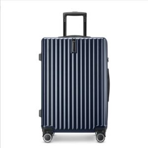 Pure PC Zipper Closure Travel Suitcase Luggage Big Size 28 With Customized