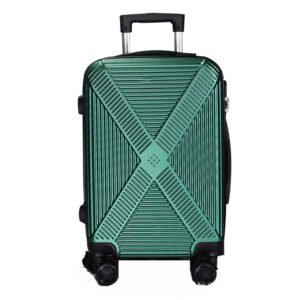 Purple ABS Small Trolley Luggage Bags With Wheels