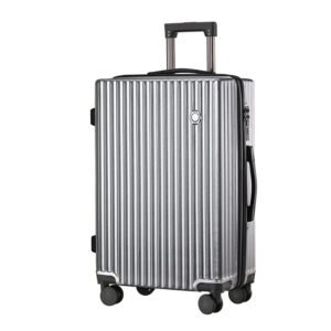 Hard Case Striped ABS 3pcs Suitcase Sets