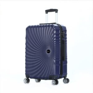 High Quality Hard ABS Blue Suitcase In 3pcs Sets Travel Bags