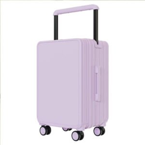 Large Capacity Wide Trolley Luggage with USB Port