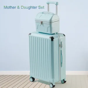 New Design Multi-Functional Luggage Light Boarding Candy Color Suitcase with Universal Wheels