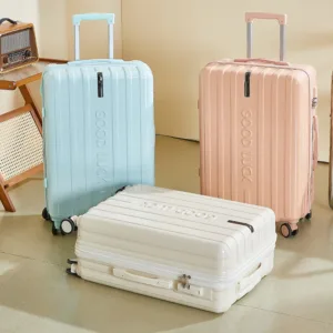 ABS+PC Luggage with Cup Holder New Design Hard Shell Valise Suitcase